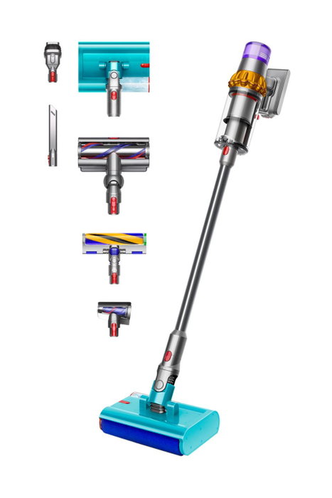 Dyson V15s Detect Submarine Níquel, Amarillo Dyson V15s Detect Submarine Níquel, Amarillo