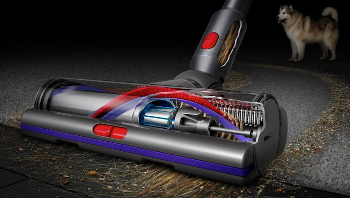 Dyson V15s Detect Submarine Níquel, Amarillo Dyson V15s Detect Submarine Níquel, Amarillo