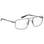 Montura de Gafas Hombre Under Armour UA5007GR80F51 Gris Ø 55 mm