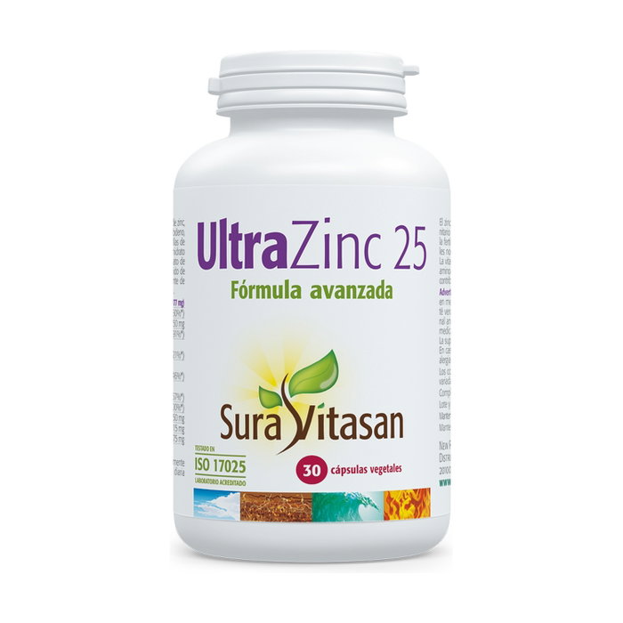 Sura Vitasan Ultra Zinc 25 90 cápsulas Sura Vitasan Ultra Zinc 25 90 cápsulas