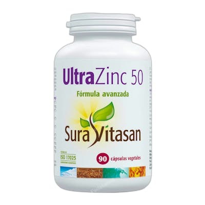 SURA VITASAN Ultra Zinc 25, 90 cápsulas SURA VITASAN Ultra Zinc 25, 90 cápsulas