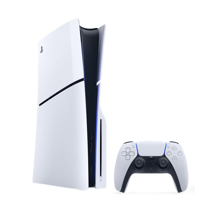 Sony PlayStation 5 Slim Disc + Fortnite Flowering Chaos Bundle, 1 TB, Blanco/Negro, CFI-2100</div>