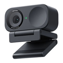 Insta360 Link 2C Cámara Web 4K Ultra HD, 3840 x 2160 Pixeles, 60 pps, Zoom Digital 4x, USB, Negro