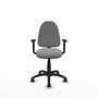 PIQUERAS Y CRESPO Silla de oficina Aýna Gris con Brazos 1D
