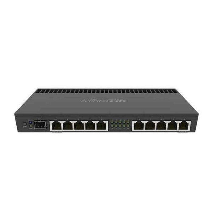 MIKROTIK RB4011IGS+RM Router Gigabit Ethernet Negro Montaje en Rack 1U