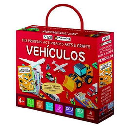 M4 MANOLITO BOOKS EDITORIAL VEHICULOS (Mis Primeras Actividades Arts & Crafts)