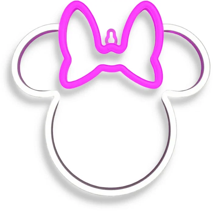 Yellowpop Disney Minnie Ears LED Neon Wall Light Yellowpop Disney Minnie Ears LED Neon Wall Light