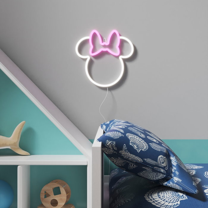 Yellowpop Disney Minnie Ears LED Neon Wall Light Yellowpop Disney Minnie Ears LED Neon Wall Light