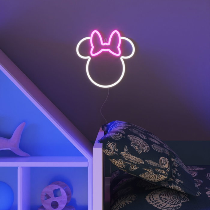Yellowpop Disney Minnie Ears LED Neon Wall Light Yellowpop Disney Minnie Ears LED Neon Wall Light
