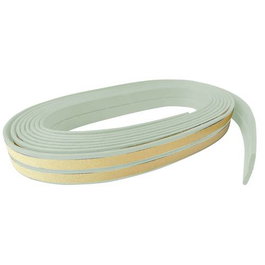 Burcasa Burlete de Caucho Blanco 9x2mm Rollo 100m