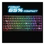 Spirit of Gamer Elite K70 RGB Inalámbrico Negro Español