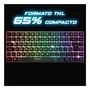 Spirit of Gamer Elite K70 RGB Inalámbrico Negro Español