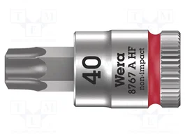 WERA Vaso Torx®-bit TX40 1/4 de 28mm Zyklop