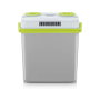 Severin TKB 2925 Caja Frigorífica Eléctrica Portátil 25 L, Función Mantener Calor, USB, 58 W, Color Verde y Gris