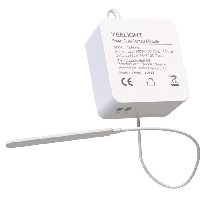 Módulo Relé Yeelight Smart Duel Módulo Relé Yeelight Smart Duel