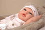 Muñecas Arias Muñeca Reborn 40 cm Lidia Beige con Cuna
