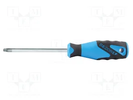 GEDORE Destornillador estándar Torx® T10 con punta de 80 mm