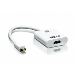 Aten Adaptador Activo Mini DisplayPort a HDMI 4K, 3D, 3840 x 2160 @30Hz