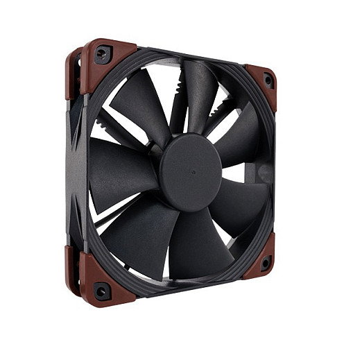 Noctua NF-F12 iPPC-2000 - Ventilador de Caja PC 120mm, 2000 RPM, Flujo de Aire 121.8 m³/h, IP52, Color Negro/Marrón