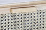DKD Home Decor Cajonera Balines Rejilla 20 Natural 30 x 72 x 40 cm