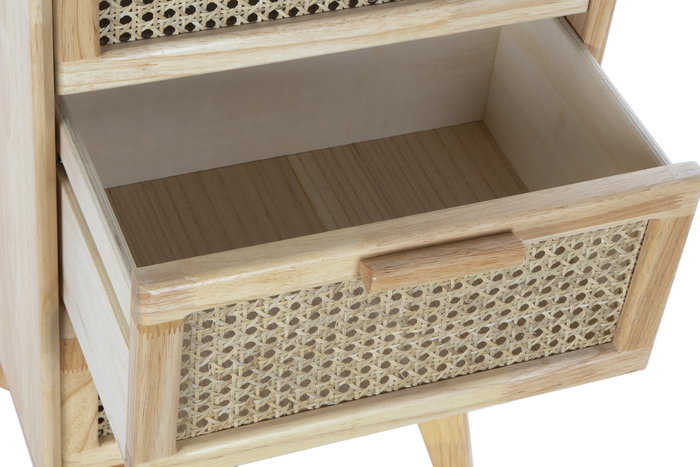 DKD Home Decor Cajonera Balines Rejilla 20 Natural 30 x 72 x 40 cm DKD Home Decor Cajonera Balines Rejilla 20 Natural 30 x 72 x 40 cm