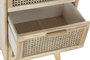 DKD Home Decor Cajonera Balines Rejilla 20 Natural 30 x 72 x 40 cm