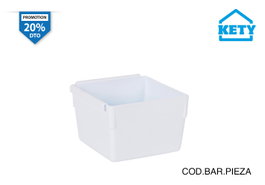 Inde Caja Ordenación Modular Kety 8 cm x 8 cm x 5,3 cm (36 Unidades)