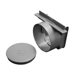 WOLFPACK LINEA PROFESIONAL Tapa Para Canaleta Garaje Con Salida Ø 110 mm