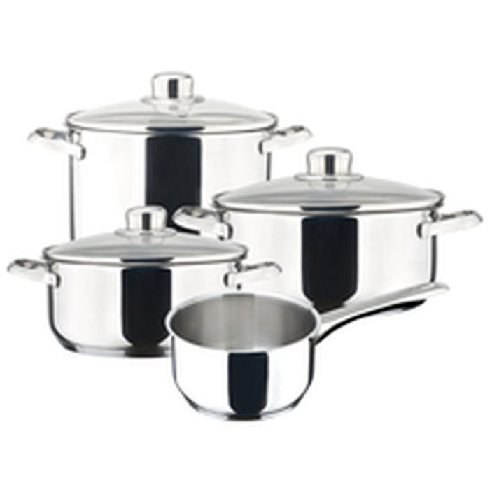 Batería de Cocina Magefesa DUX7PCS Plateado 7 Piezas