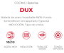 Magefesa Batería de cocina Dux 7 piezas de acero inoxidable