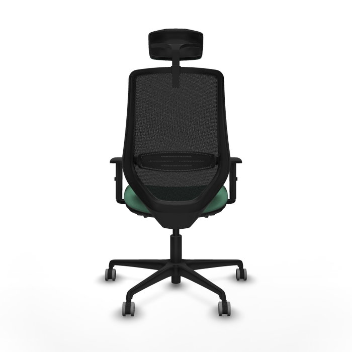 PIQUERAS Y CRESPO Silla de oficina Mardos Verde esmeralda y Negro