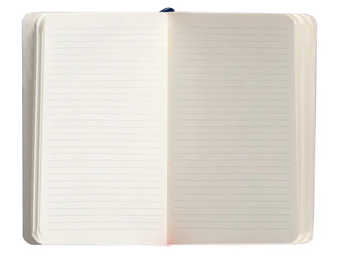 Antartik Cuaderno A6 Tapa Blanda Rayas Azul Marino 100 Hojas 80gr FSC