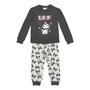 Cerdá Pijama Largo Single Jersey Hello Kitty Kuromi Gris 10 Años