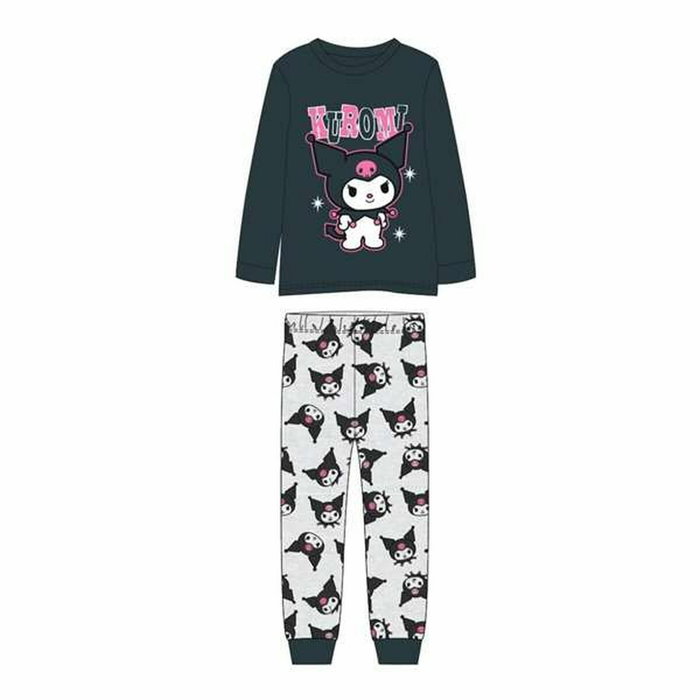 Cerdá Pijama Largo Single Jersey Hello Kitty Kuromi Gris 10 Años Cerdá Pijama Largo Single Jersey Hello Kitty Kuromi Gris 10 Años