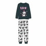 Cerdá Pijama Largo Single Jersey Hello Kitty Kuromi Gris 10 Años