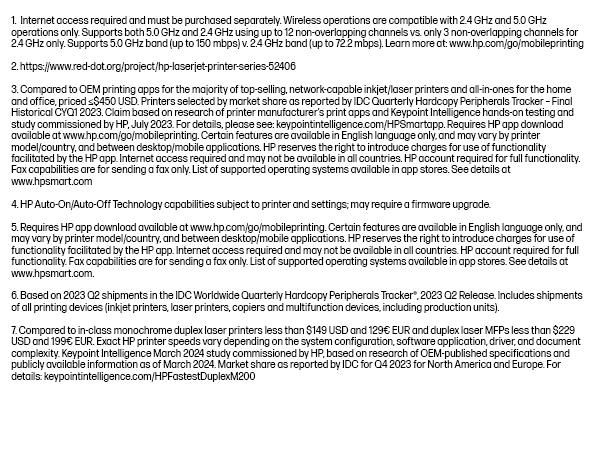 HP Impresora LaserJet M207dw Multifuncional Dúplex Wi-Fi Inalámbrica Blanco y Negro