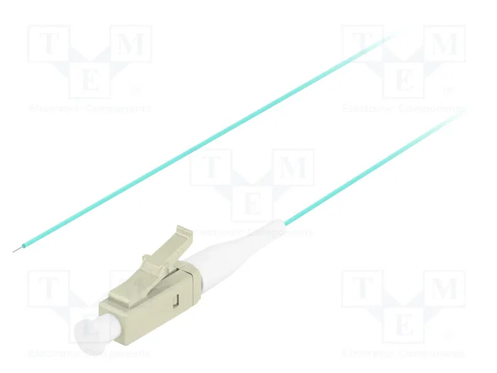 Lanberg Pigtail de fibra óptica OM3 LC/UPC 2 m Turquesa