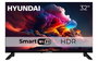 Hyundai HLM32TS500SMART Televisor LED 32 Pulgadas HD Ready Smart TV HDR DVB-T2 DVB-S2 Wi-Fi Negro