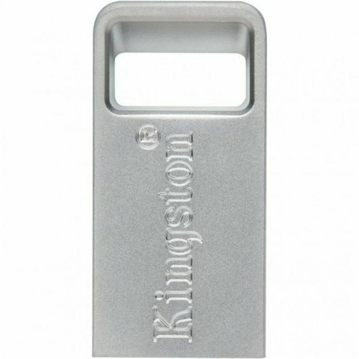 Kingston DataTraveler Micro 64 GB USB 3.2 Gen 1 Plata