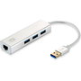 Level One Adaptador Usb 3.0 A Gigabit Ethernet Con 3 Puertos Usb 3.0