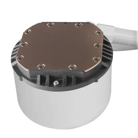 Mars Gaming ML-PRO240W Sistema de Refrigeración Líquida Blanco TDP 450W 2 Ventiladores FDB 120mm Compatibilidad Universal para Intel y AMD