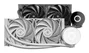Mars Gaming ML-PRO240W Blanco