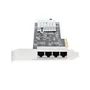 StarTech.com PR42GI - Tarjeta de Red PCIe 4 Puertos Ethernet 2,5 GbE NBASE-T con Chip Intel I225-V - Compatible con Windows, Linux y Windows Server