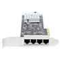 StarTech.com Tarjeta de red PCIe de 4 puertos 2,5G Intel I225-V PR42GI-NETWORK-CARD