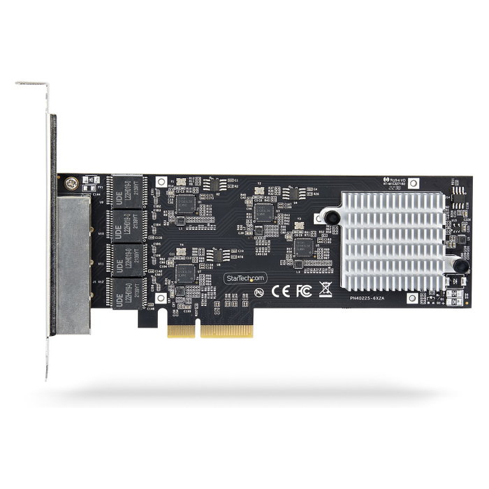 StarTech.com Tarjeta de red PCIe de 4 puertos 2,5G Intel I225-V PR42GI-NETWORK-CARD