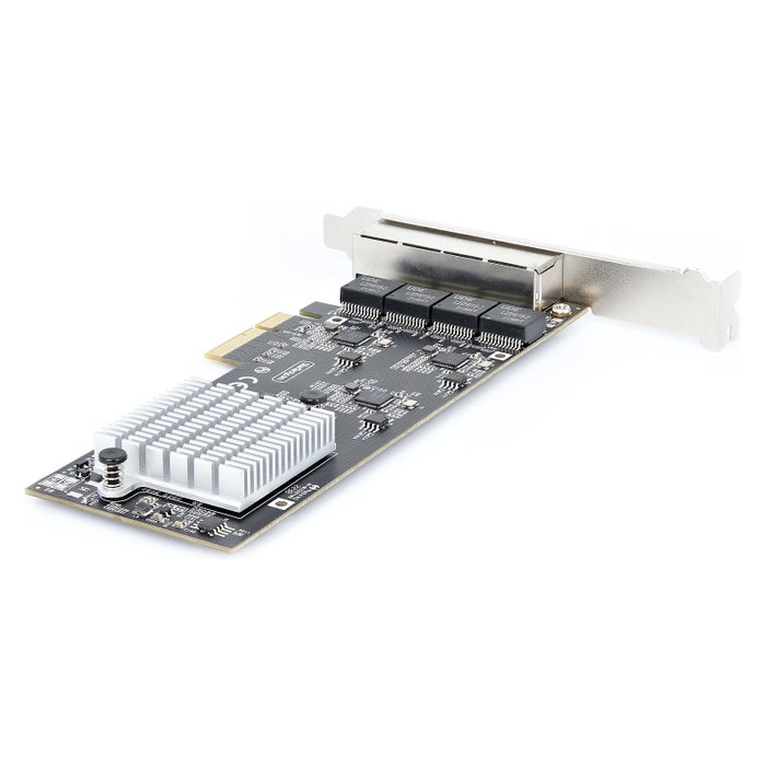StarTech.com Tarjeta de red PCIe de 4 puertos 2,5G Intel I225-V PR42GI-NETWORK-CARD