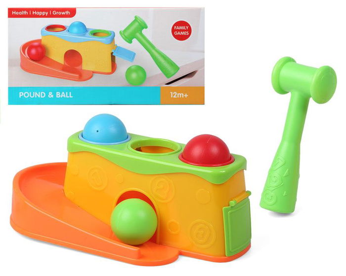 Juguete De Aprendizaje Para Bebé Martillo Y Rampa Juguete De Aprendizaje Para Bebé Martillo Y Rampa