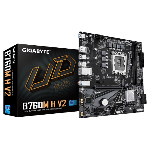 Gigabyte B760M H V2 Micro-ATX DDR5 Gigabyte B760M H V2 Micro-ATX DDR5