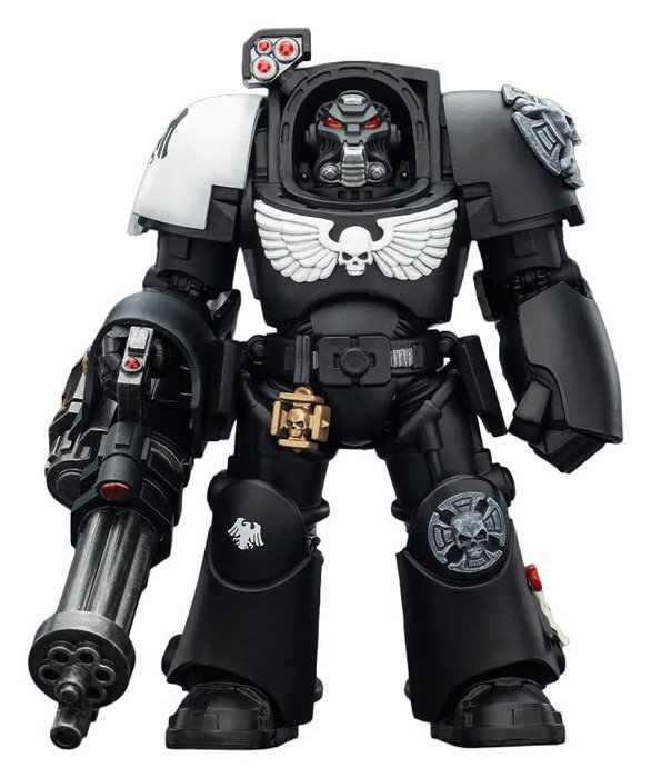 Joy Toy (CN) Warhammer 40,000 Figura Raven Guard Terminator 3 con Power Fist y Assault Cannon 14 cm Joy Toy (CN) Warhammer 40,000 Figura Raven Guard Terminator 3 con Power Fist y Assault Cannon 14 cm