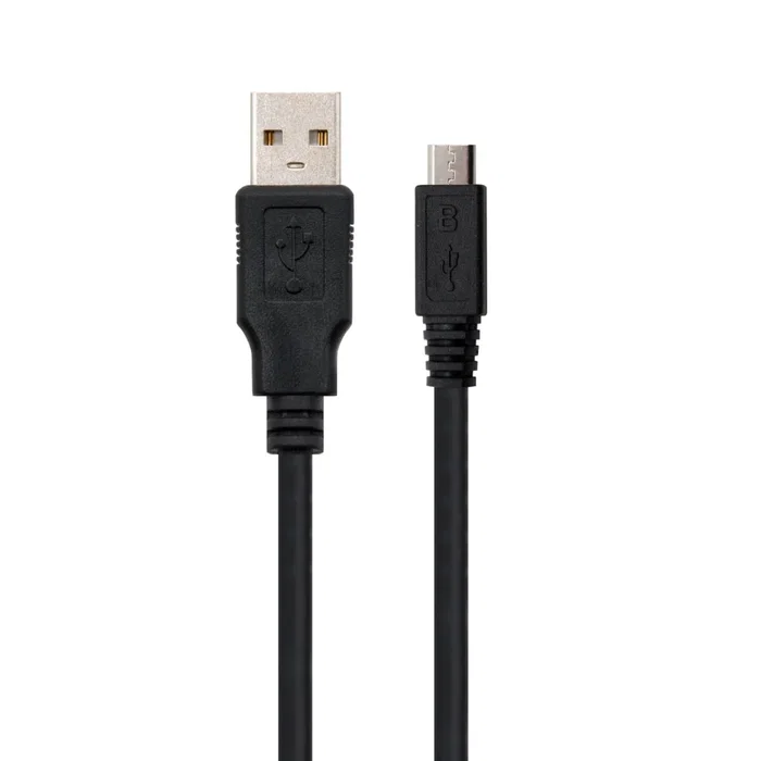 Ewent EC1020 Cable USB 2.0 tipo A a Micro USB, 1.8 metros, Negro